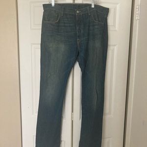 Men’s Levi Jeans 501 36x34 Medium-Dark Blue Denim